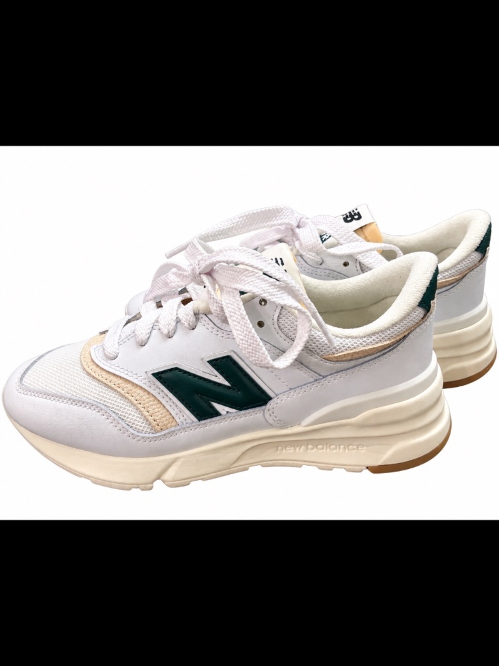 New Balance 997R White Nightwatch Green